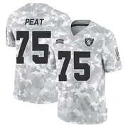 Men's Arctic Camo Limited Andrus Peat Las Vegas 2024 Salute to Service Jersey