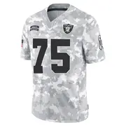 Men's Arctic Camo Limited Andrus Peat Las Vegas 2024 Salute to Service Jersey