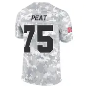 Men's Arctic Camo Limited Andrus Peat Las Vegas 2024 Salute to Service Jersey