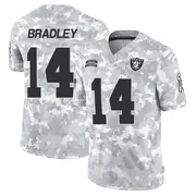 Men's Arctic Camo Limited Carter Bradley Las Vegas 2024 Salute to Service Jersey