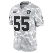 Men's Arctic Camo Limited David Agoha Las Vegas 2024 Salute to Service Jersey