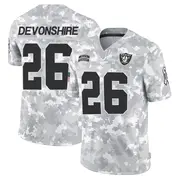 Men's Arctic Camo Limited M.J. Devonshire Las Vegas 2024 Salute to Service Jersey