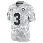 Men's Arctic Camo Limited Zamir White Las Vegas 2024 Salute to Service Jersey