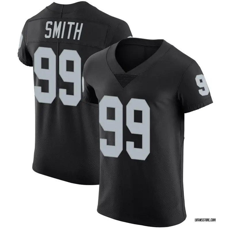 Men's Black Elite Aldon Smith Las Vegas Team Color Vapor Untouchable Jersey