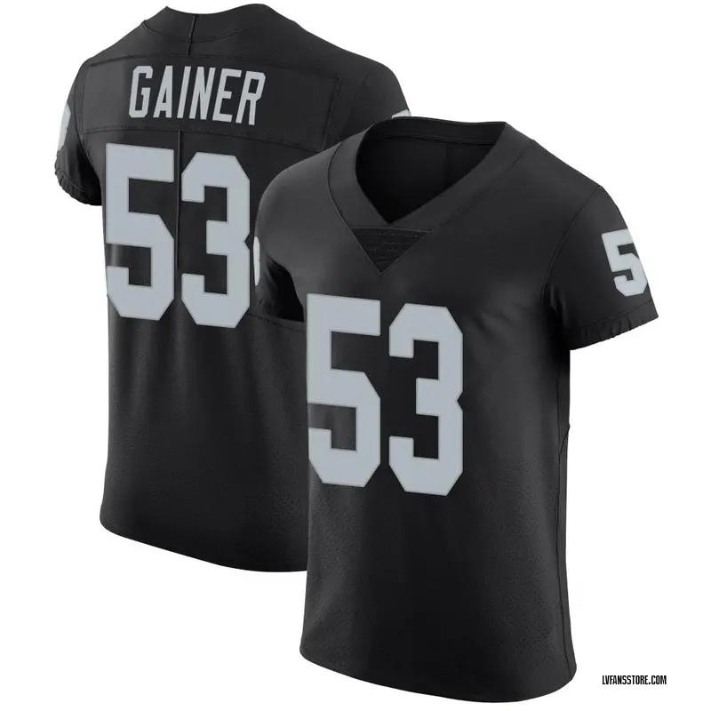 Men's Black Elite Amari Gainer Las Vegas Team Color Vapor Untouchable Jersey