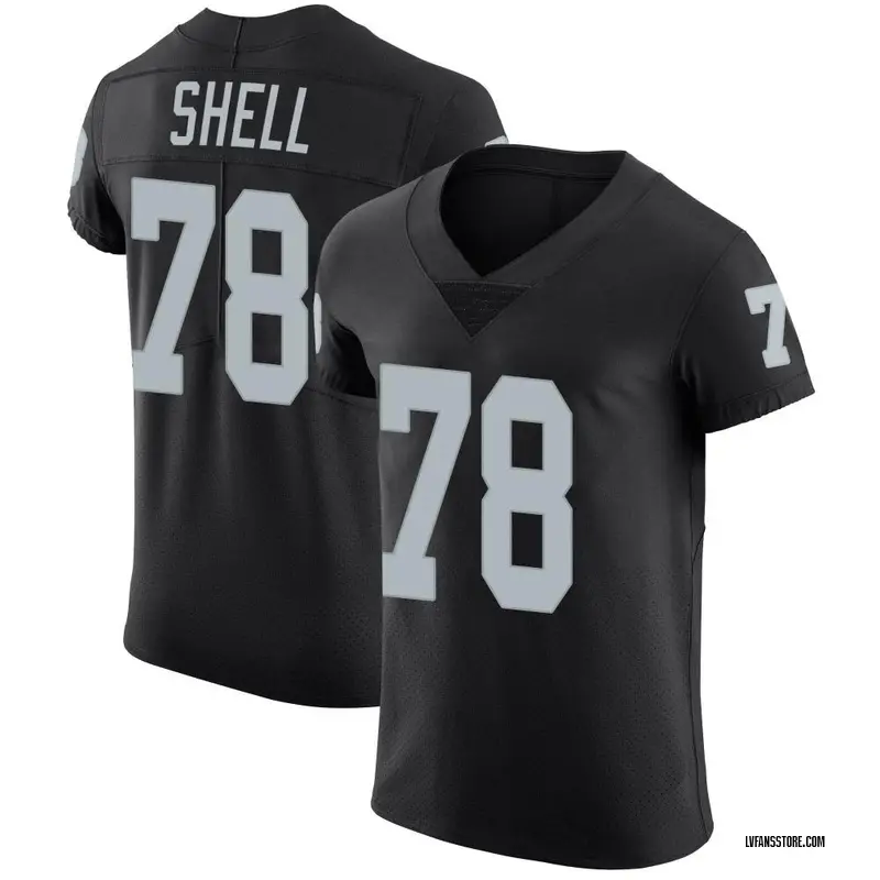 Men's Black Elite Art Shell Las Vegas Team Color Vapor Untouchable Jersey