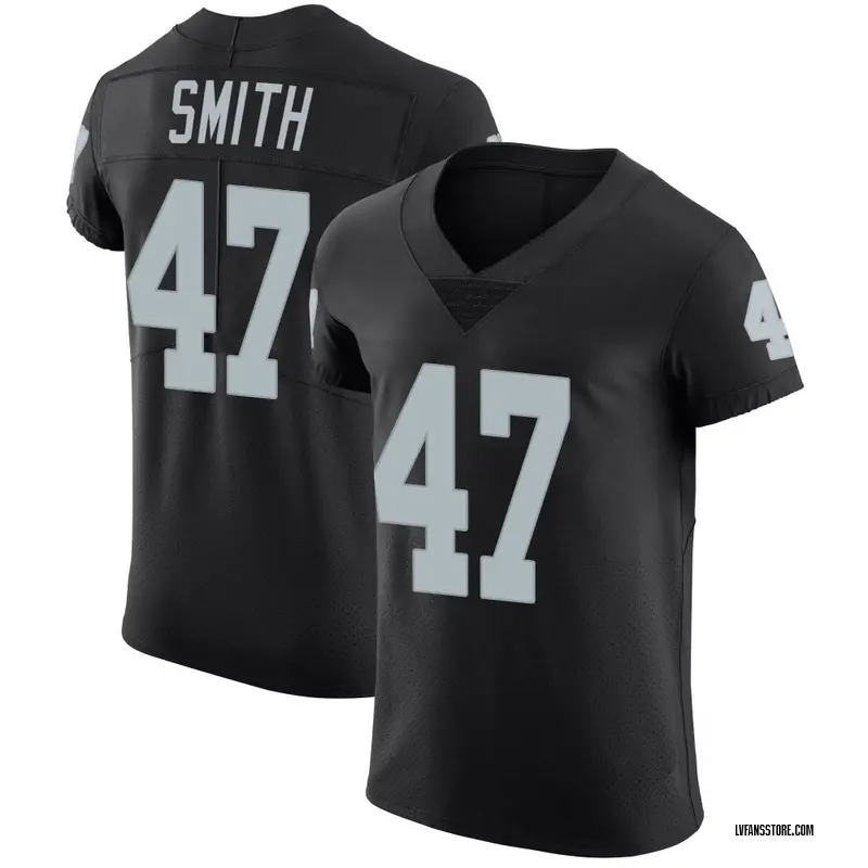 Men's Black Elite Brandon Smith Las Vegas Team Color Vapor Untouchable Jersey