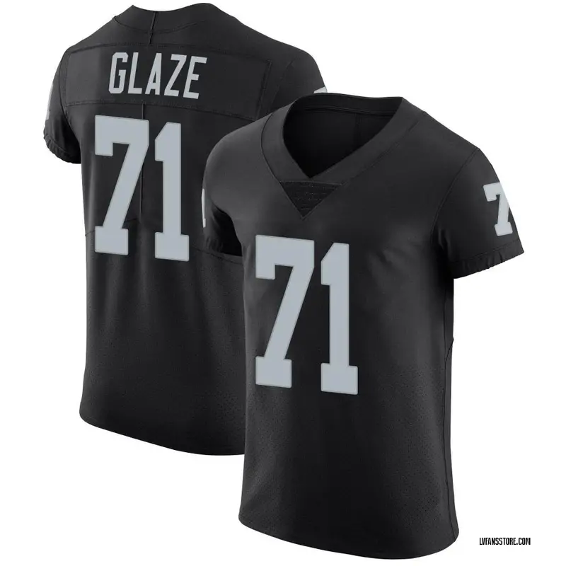 Men's Black Elite DJ Glaze Las Vegas Team Color Vapor Untouchable Jersey