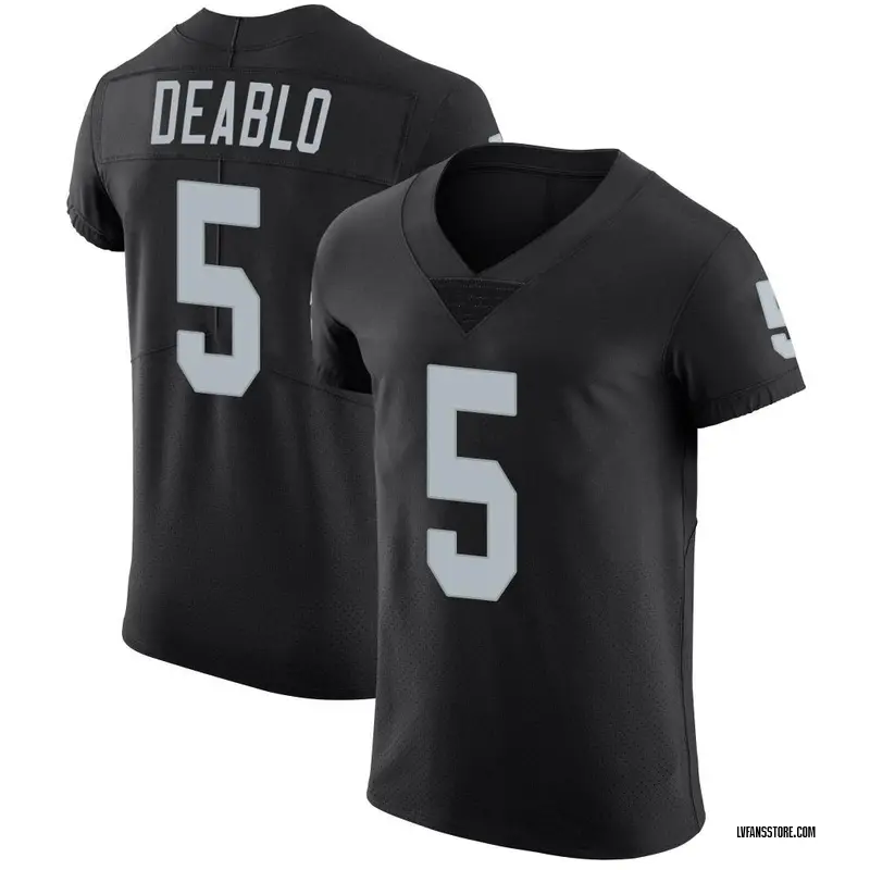 Men's Black Elite Divine Deablo Las Vegas Team Color Vapor Untouchable Jersey