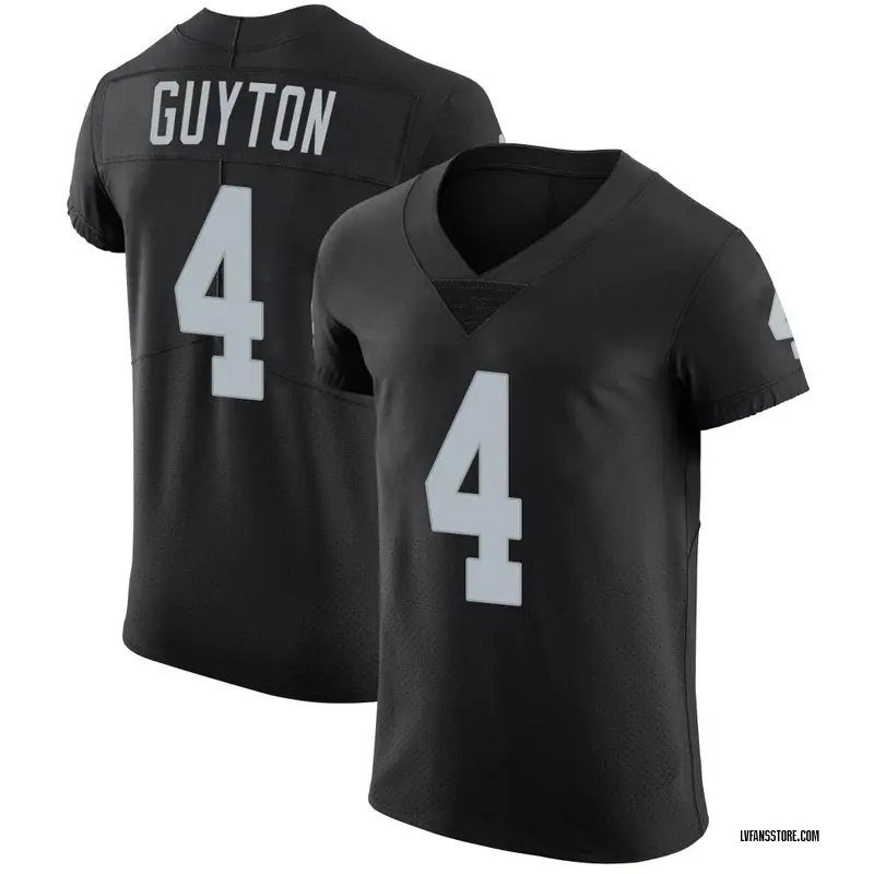 Men's Black Elite Jalen Guyton Las Vegas Team Color Vapor Untouchable Jersey