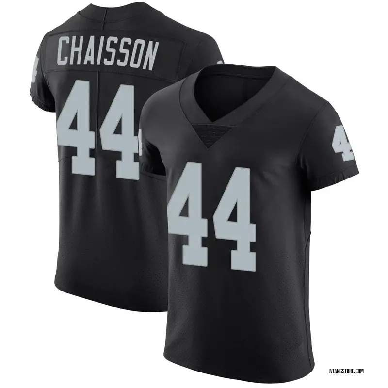 Men's Black Elite K'Lavon Chaisson Las Vegas Team Color Vapor Untouchable Jersey