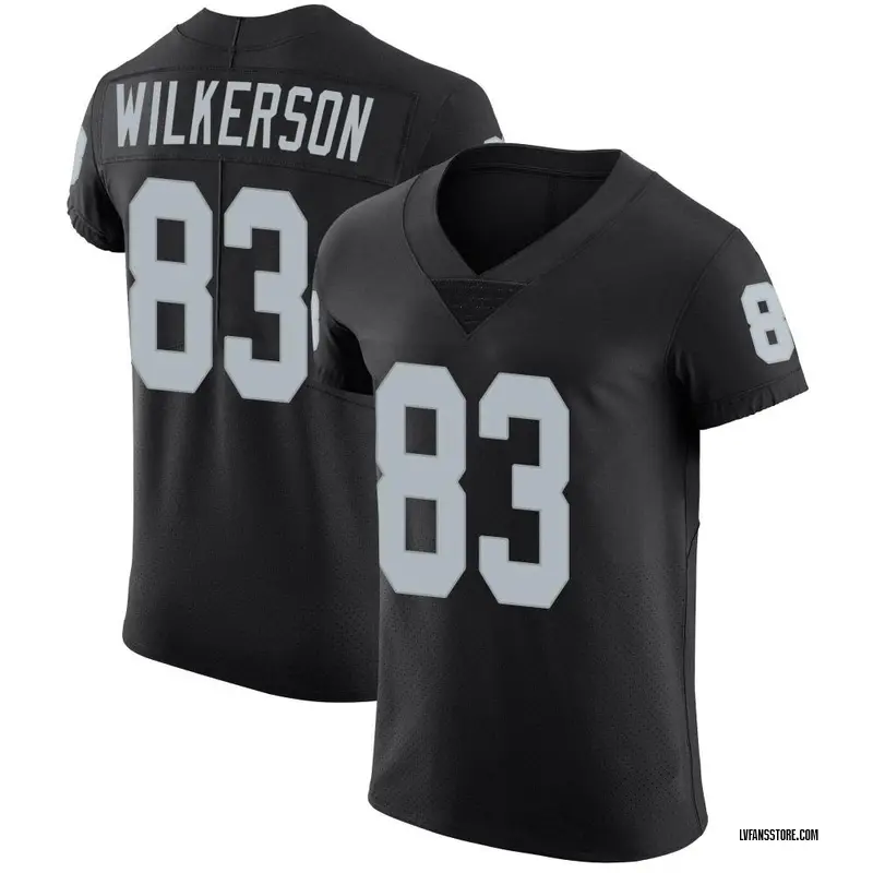 Men's Black Elite Kristian Wilkerson Las Vegas Team Color Vapor Untouchable Jersey