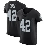 Men's Black Elite Qwynnterrio Cole Las Vegas Team Color Vapor Untouchable Jersey