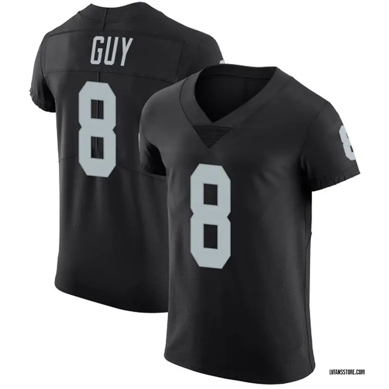 Men's Black Elite Wilson Ray Guy Las Vegas Team Color Vapor Untouchable Jersey