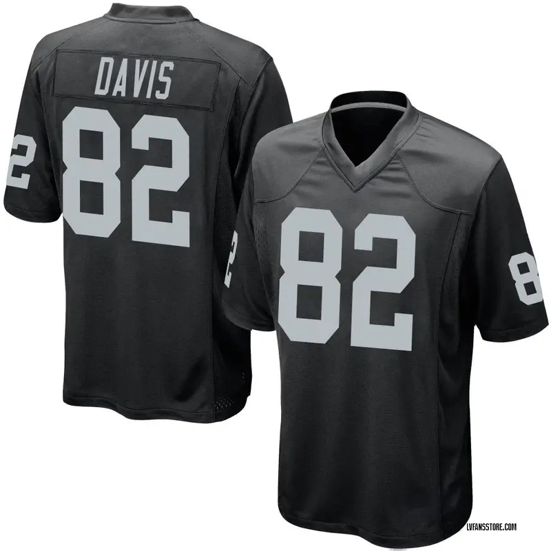 Men's Black Game Al Davis Las Vegas Team Color Jersey