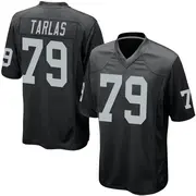 Men's Black Game George Tarlas Las Vegas Team Color Jersey