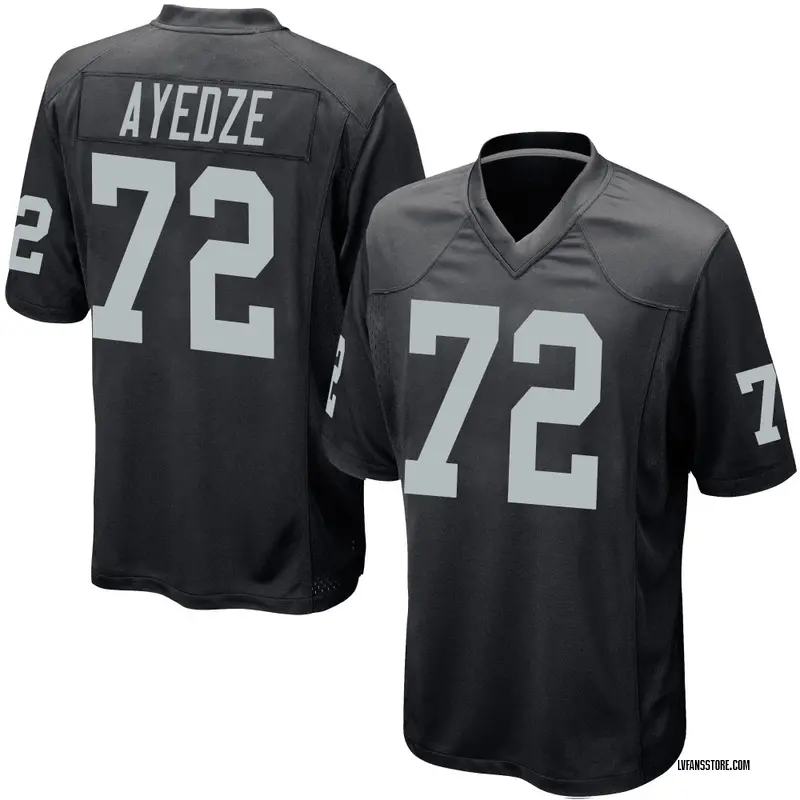 Men's Black Game Gottlieb Ayedze Las Vegas Team Color Jersey