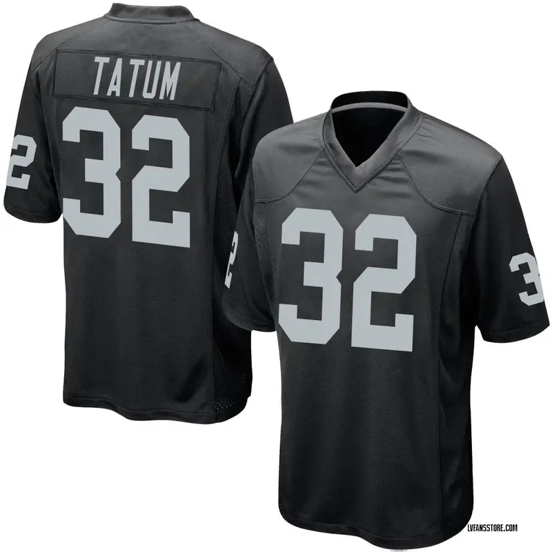 Men's Black Game Jack Tatum Las Vegas Team Color Jersey