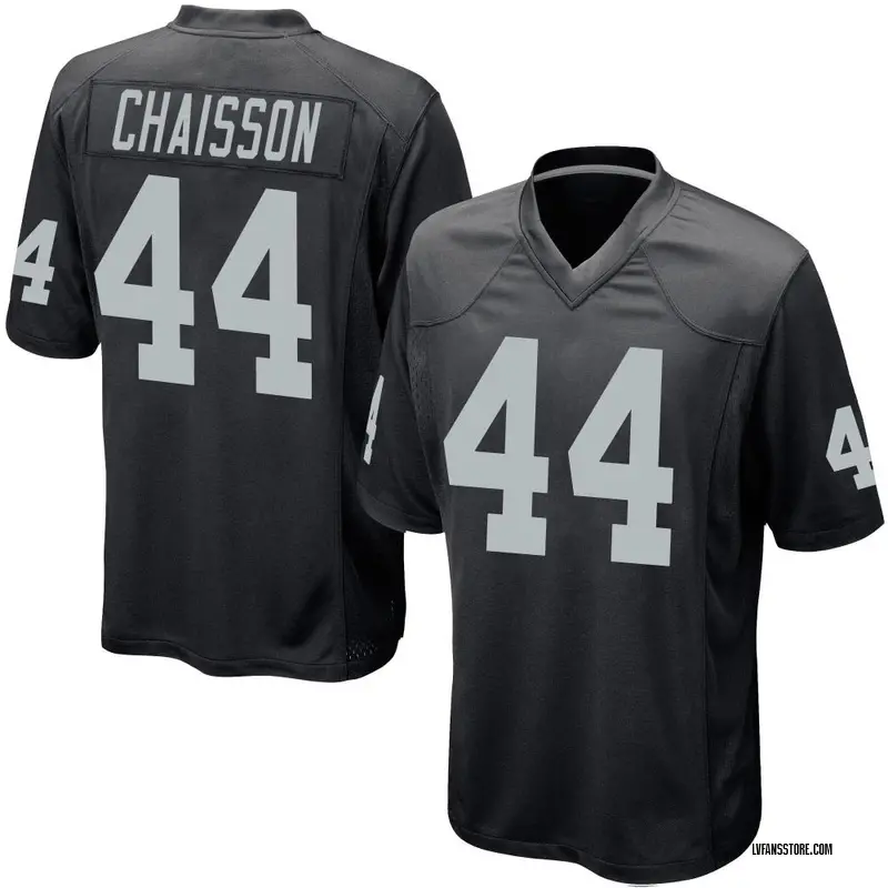 Men's Black Game K'Lavon Chaisson Las Vegas Team Color Jersey