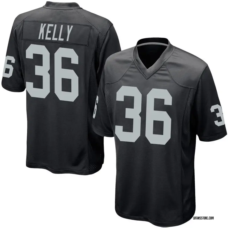 Men's Black Game Kyu Blu Kelly Las Vegas Team Color Jersey