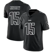 Men's Black Impact Limited Gardner Minshew Las Vegas Jersey