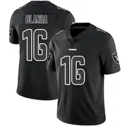 Men's Black Impact Limited George Blanda Las Vegas Jersey