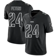 Men's Black Impact Limited Marcus Peters Las Vegas Jersey