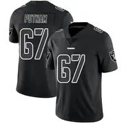 Men's Black Impact Limited Will Putnam Las Vegas Jersey