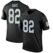 Men's Black Legend Al Davis Las Vegas Jersey