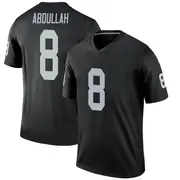 Men's Black Legend Ameer Abdullah Las Vegas Jersey