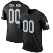 Men's Black Legend Custom Las Vegas Jersey