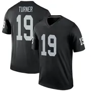 Men's Black Legend DJ Turner Las Vegas Jersey