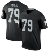 Men's Black Legend George Tarlas Las Vegas Jersey