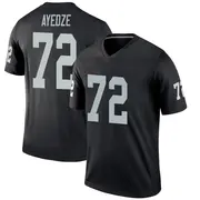 Men's Black Legend Gottlieb Ayedze Las Vegas Jersey