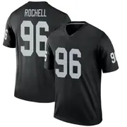 Men's Black Legend Isaac Rochell Las Vegas Jersey