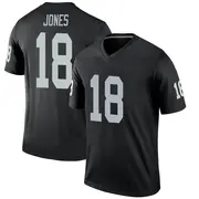 Men's Black Legend Jack Jones Las Vegas Jersey