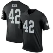 Men's Black Legend Qwynnterrio Cole Las Vegas Jersey