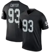 Men's Black Legend Zach Carter Las Vegas Jersey