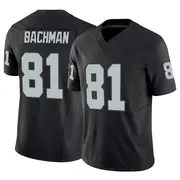 Men's Black Limited Alex Bachman Las Vegas Vapor F.U.S.E. Jersey