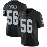 Men's Black Limited Amari Burney Las Vegas Team Color Vapor Untouchable Jersey