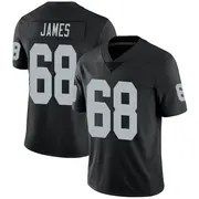 Men's Black Limited Andre James Las Vegas Team Color Vapor Untouchable Jersey