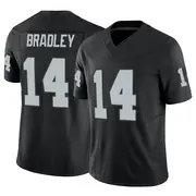 Men's Black Limited Carter Bradley Las Vegas Vapor F.U.S.E. Jersey