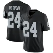 Men's Black Limited Charles Woodson Las Vegas Team Color Vapor Untouchable Jersey