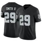 Men's Black Limited Chris Smith II Las Vegas Vapor F.U.S.E. Jersey