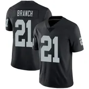 Men's Black Limited Cliff Branch Las Vegas Team Color Vapor Untouchable Jersey