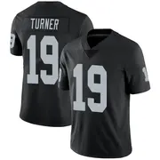 Men's Black Limited DJ Turner Las Vegas Team Color Vapor Untouchable Jersey