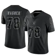 Men's Black Limited Dalton Wagner Las Vegas Reflective Jersey