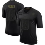 Men's Black Limited Desmond Ridder Las Vegas 2020 Salute To Service Jersey