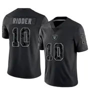 Men's Black Limited Desmond Ridder Las Vegas Reflective Jersey