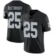 Men's Black Limited Fred Biletnikoff Las Vegas Team Color Vapor Untouchable Jersey